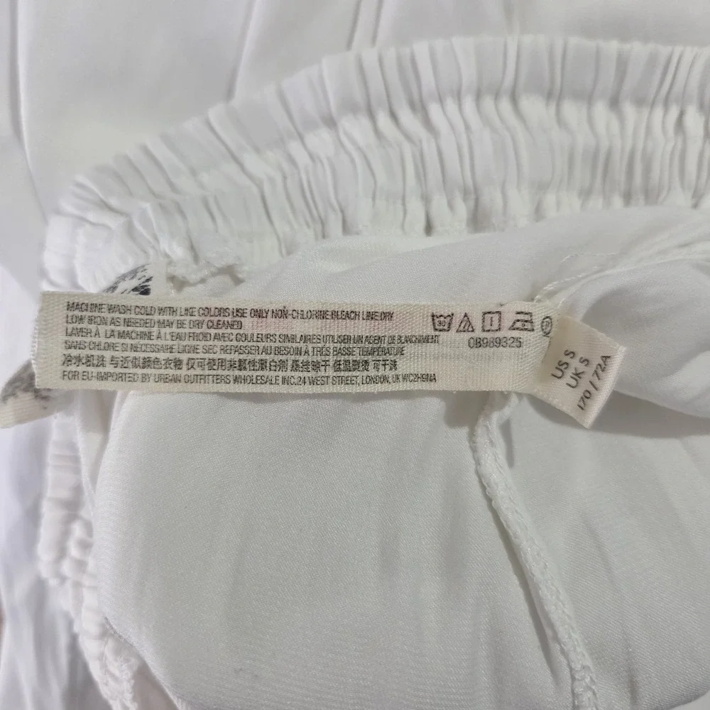 Free People white satin